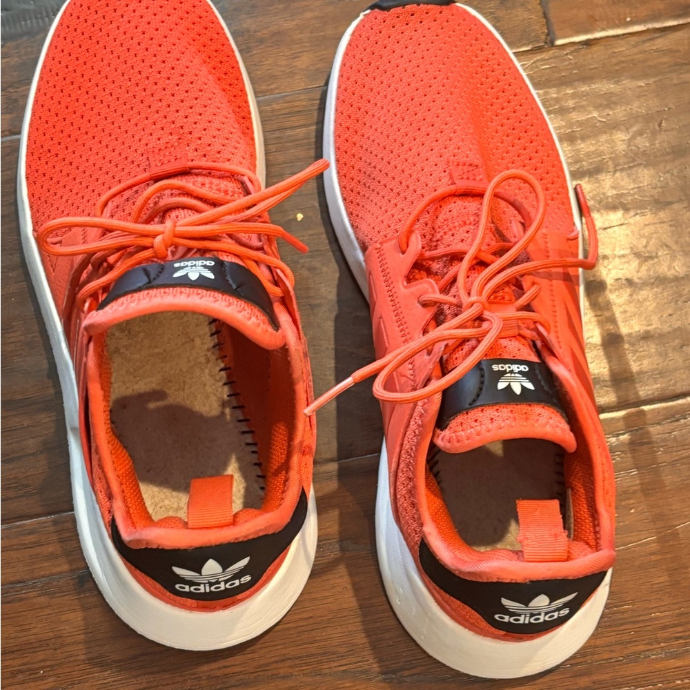 Adidas Ortholite Red/ Black Sneakers/ Size 7